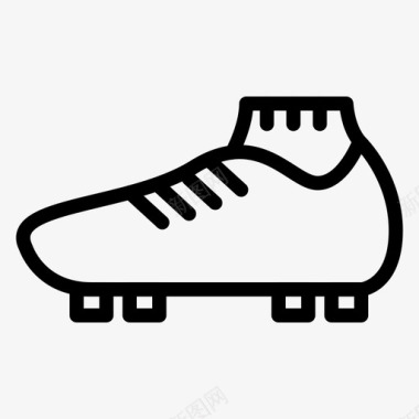 足球鞋运动鞋运动图标图标