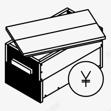 救护工具箱工具箱结帐交货图标图标