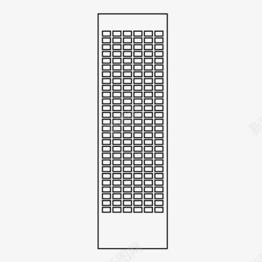 展览展示公司办公楼建筑公司大楼图标图标