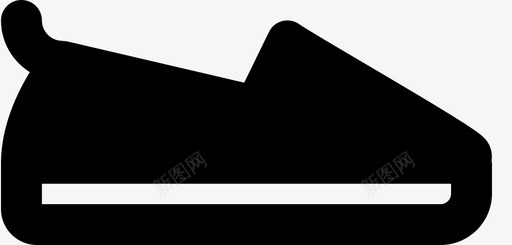 运动鞋loafer时尚鞋类图标图标