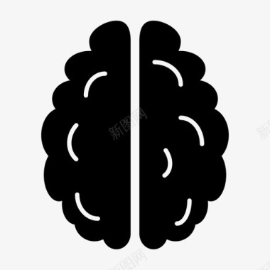 大脑身体部位头部图标图标