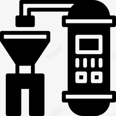 日本生产工业机器人工厂工业图标图标