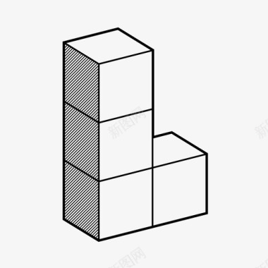 soma立方体块构造形式图标图标