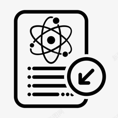 文献科学文献接收记录笔记图标图标