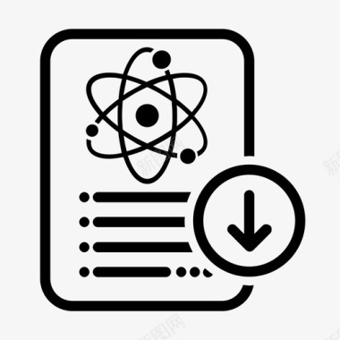 文献科学文献笔记论文图标图标