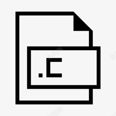 c文件扩展名格式图标图标