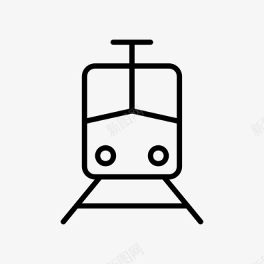深圳地铁标识电动火车铁路地铁图标图标