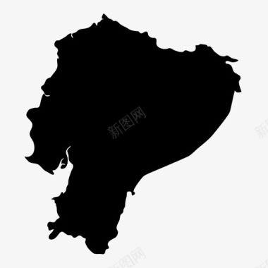 厄瓜多尔地理基多图标图标