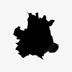 法国城市地图图卢兹城市地图法国图标高清图片