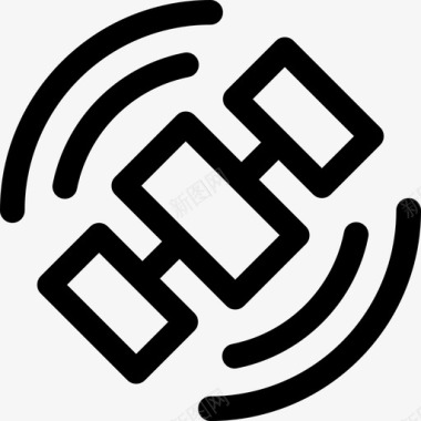 热带冒险卫星连接gps图标图标