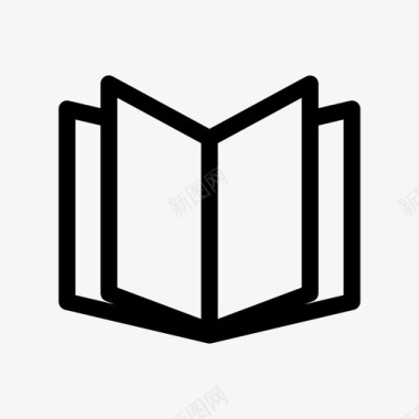 欧美单张设计书页小册子单张图标图标