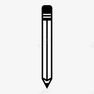 铅笔画画铅笔工具图标图标