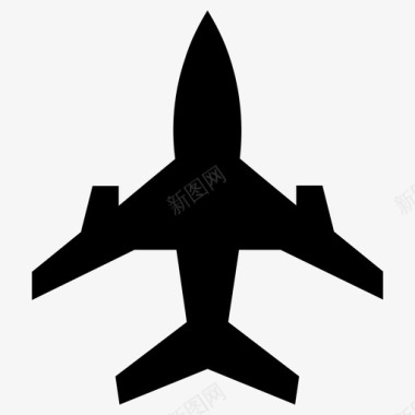 飞机飞行天空图标图标