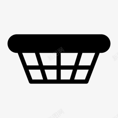 洗衣篮洗衣房图标图标