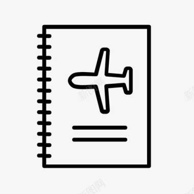 飞行手册飞机手册机场图标图标
