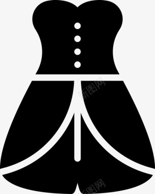 服装图标服装时尚女性图标图标