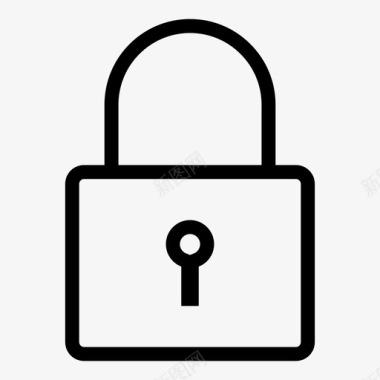 锁定锁定访问密码图标图标