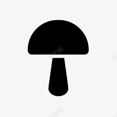 蘑菇香菇普通图标图标