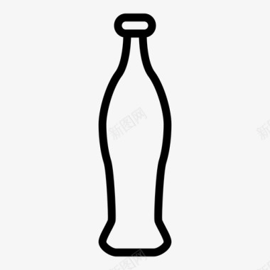 瓶子可乐瓶子生产线图标图标
