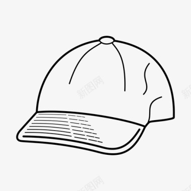 中老年棒球帽棒球帽服装衣服图标图标