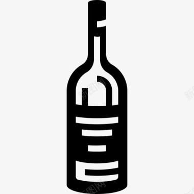 酒瓶赤霞珠饮料图标图标