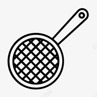 筛子澳大利亚烹饪图标图标