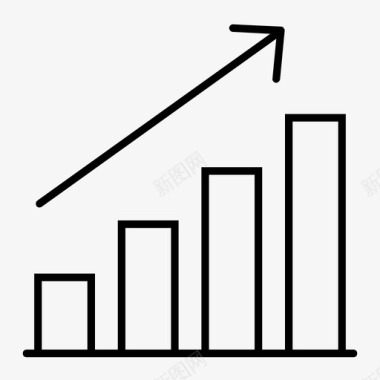 电视台报表条形图图表增加图标图标