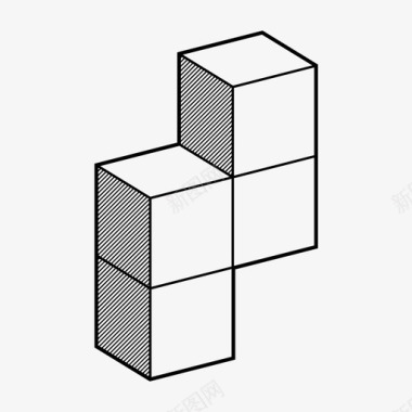 soma立方体块构造形式图标图标