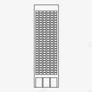 办公楼建筑公司大楼图标图标