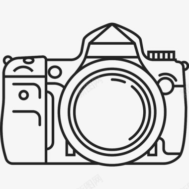 索尼阿尔法相机镜头图标图标