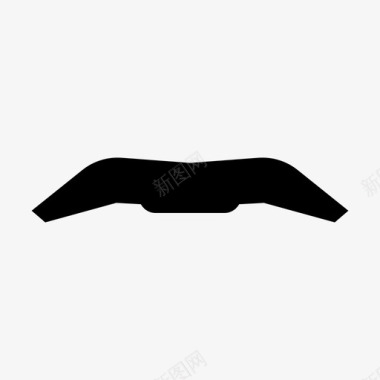 胡子男性胡须图标图标