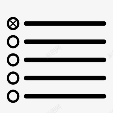 列表项目符号清单图标图标