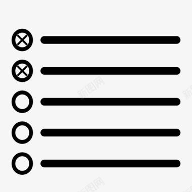 列表项目符号清单图标图标