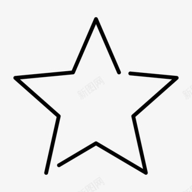 星星像界面缝隙灯图标图标