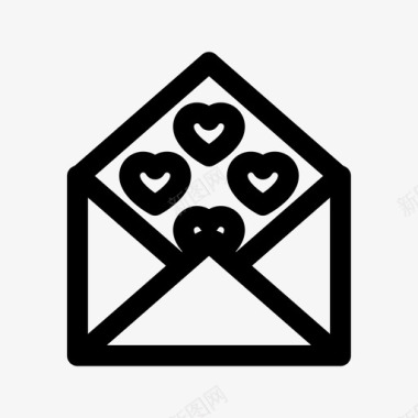 2月14日情书2月14日诗歌图标图标