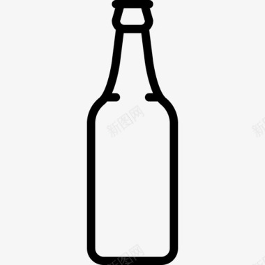 酒瓶啤酒瓶饮料酒吧图标图标