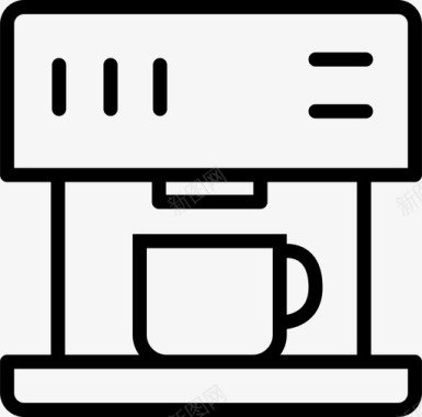 咖啡机饮料酿酒机图标图标