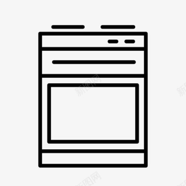 烤箱电器厨师图标图标