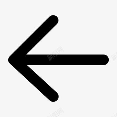 向左旋转箭头方向前进图标图标