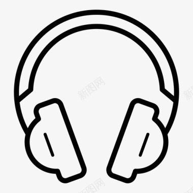 森海塞尔耳机耳机音乐声音图标图标