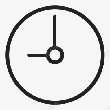 时钟日期时间图标图标