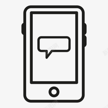 手机短信短信聊天聊天泡泡图标图标