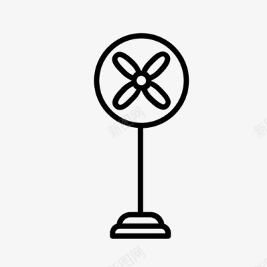风扇电器电子产品图标图标