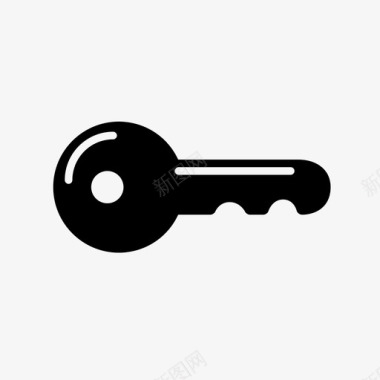 钥匙门禁锁图标图标