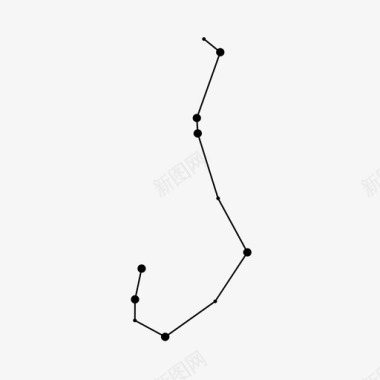 天蝎座星座图标图标
