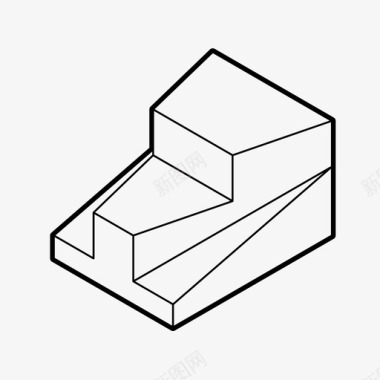 福字建筑画法几何模型建筑形式图标图标
