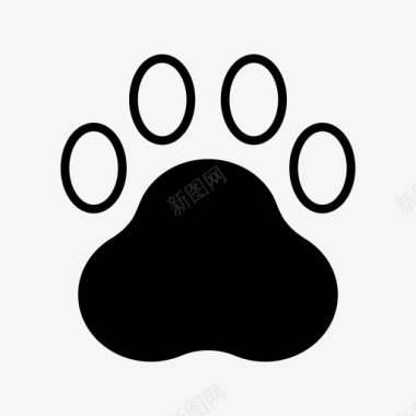 食物动物狗图标图标