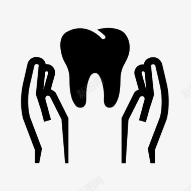 剁手牙科护理牙科保健牙医图标图标