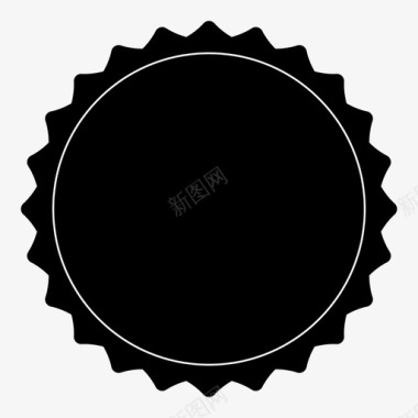 徽章图标图标