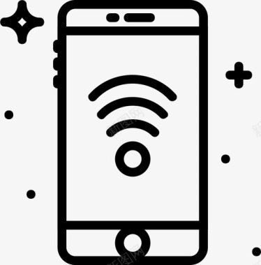 手机wifi手机wifi通讯图标图标